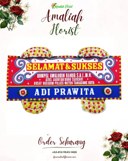 Papan Bunga Ucapan Selamat Arut Selatan